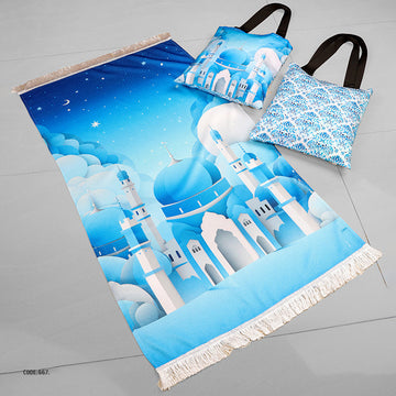 Prayer rug + tote bag