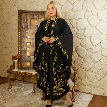 Soft silk kaftan