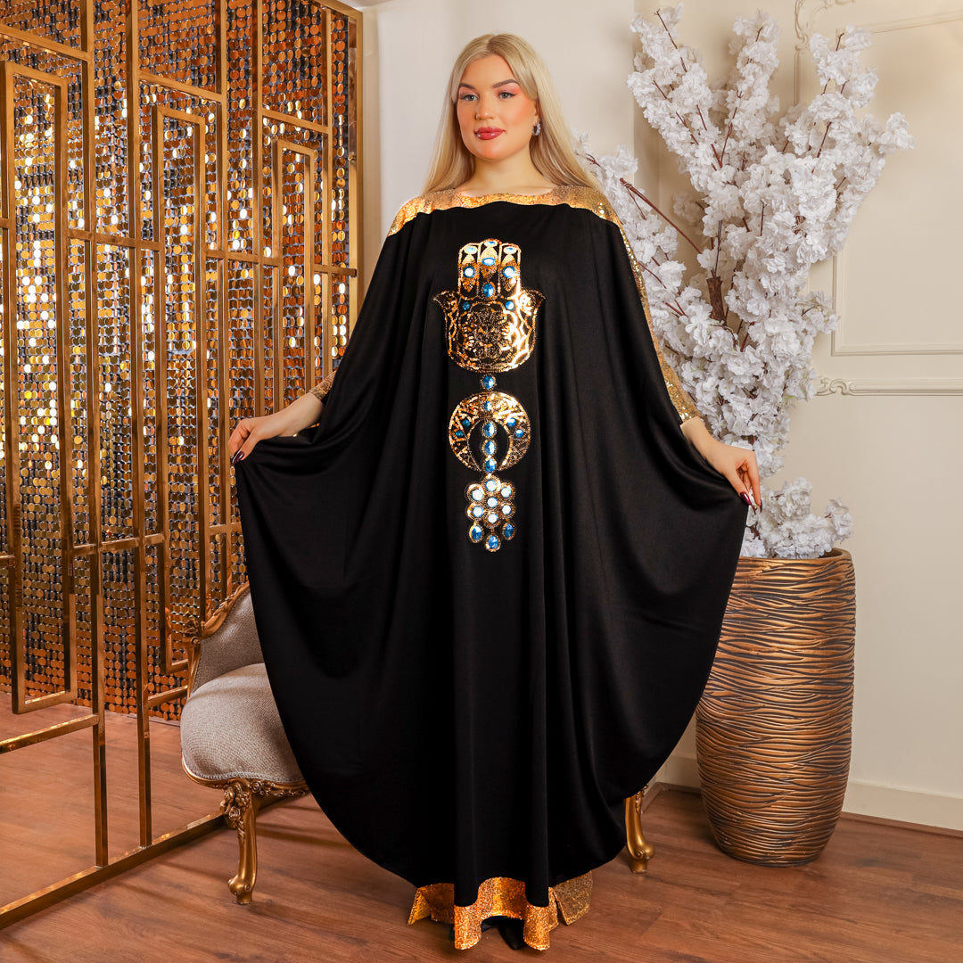 چلابية تطريز عربي