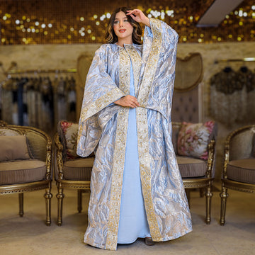 قفطان بحريني بروكار