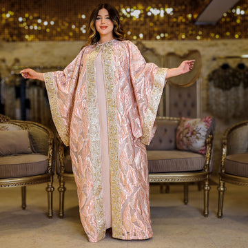 قفطان بحريني بروكار