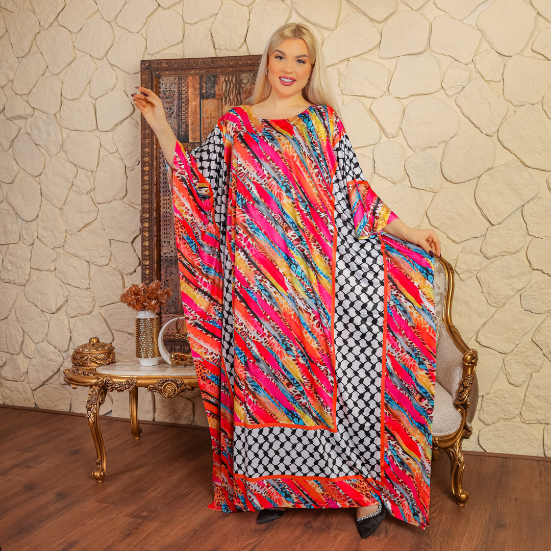 چلابية دبي جيرسيه- مطبوع