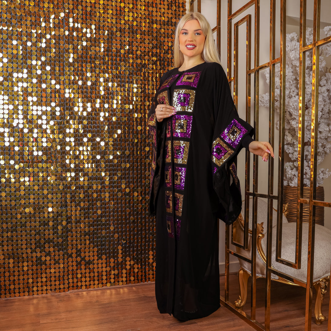 قفطان بحريني مطرز