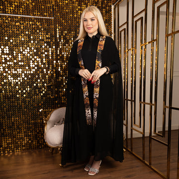 قفطان كويتي شيفون