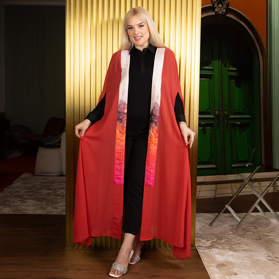 قفطان كويتي شيفون