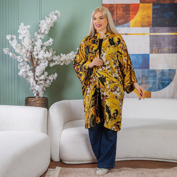 كارديجان حرير ستان- مطبوع