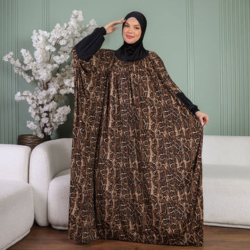ثوب صلاة چيرسيه كويتي- عملي مع غطاء الرأس