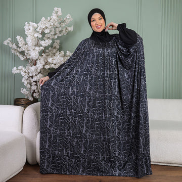 ثوب صلاة چيرسيه كويتي- عملي مع غطاء الرأس