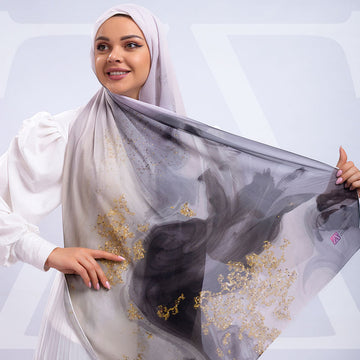 شيلة شيفون - مطبوع