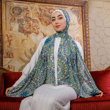 شيلة شيفون - مطبوع