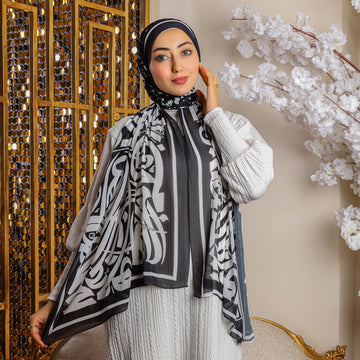 شيلة شيفون - مطبوع