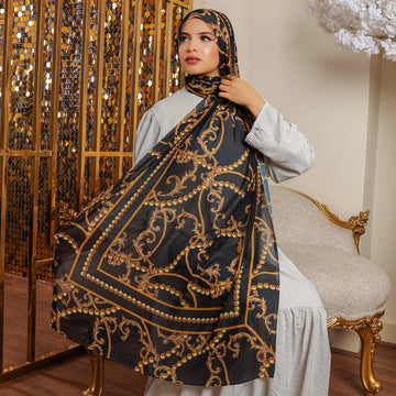 شيلة شيفون - مطبوع