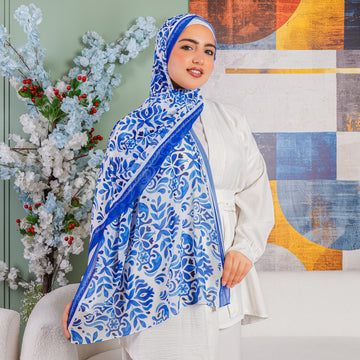 شيلة شيفون - مطبوع