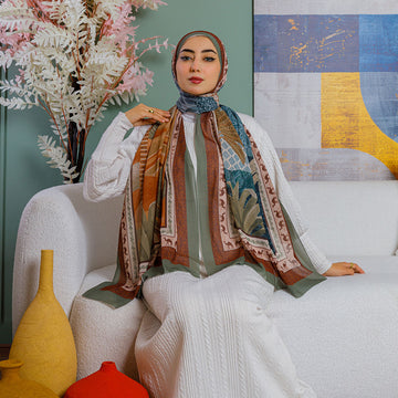 شيلة شيفون - مطبوع