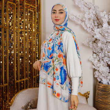 شيلة شيفون - مطبوع