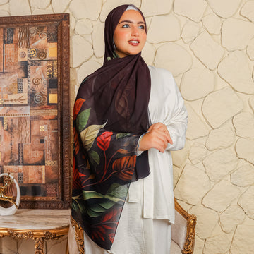 شيلة شيفون - مطبوع