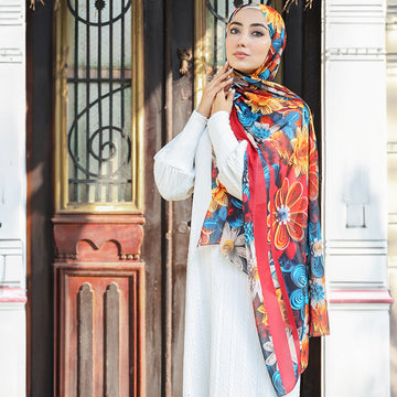 Chiffon Hijab -Printed