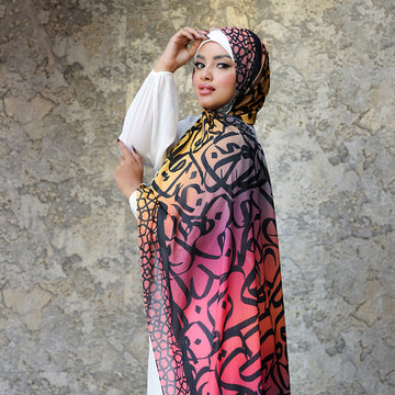 Chiffon Hijab -Printed