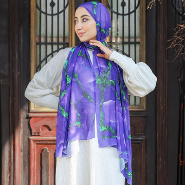 Chiffon Hijab -Printed