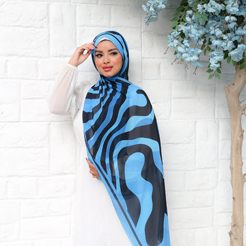Chiffon Hijab -Printed