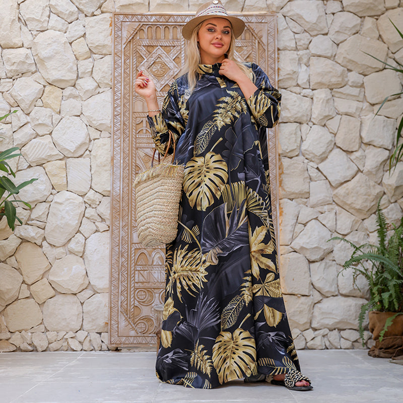 Silky Satin dress - Armani - printed Silky Satin dress - Armani - printed