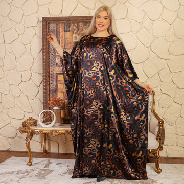 چلابية دبي حرير ستان - مطبوع