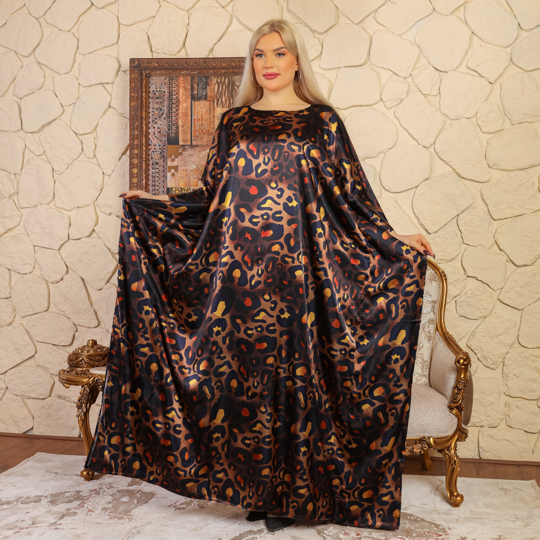 چلابية دبي حرير ستان - مطبوع