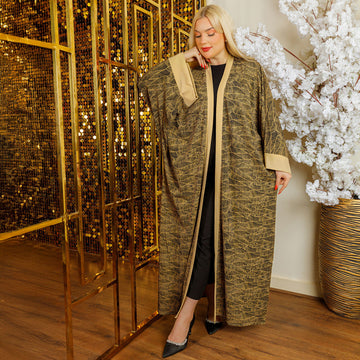 قفطان عربي كلاسيك كريب