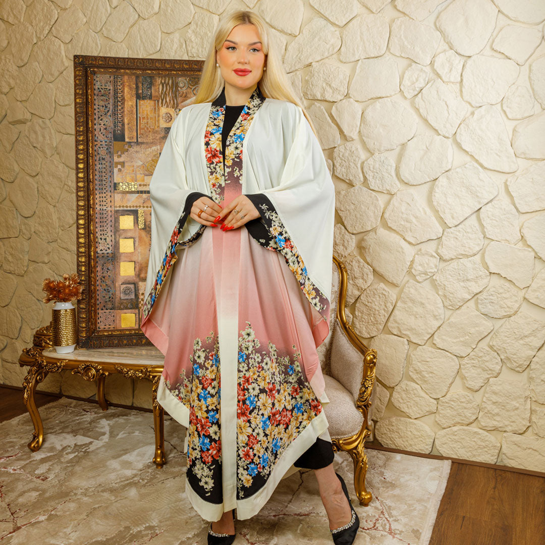 قفطان دبي حرير سوفت