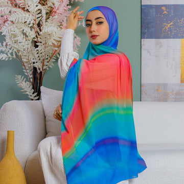شيلة شيفون - مطبوع