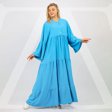 فستان كريب - سادة