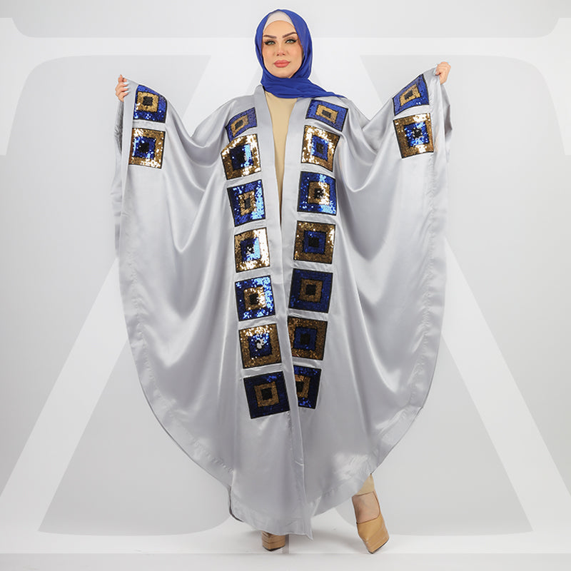 قفطان دبي حرير ستان - تطريز