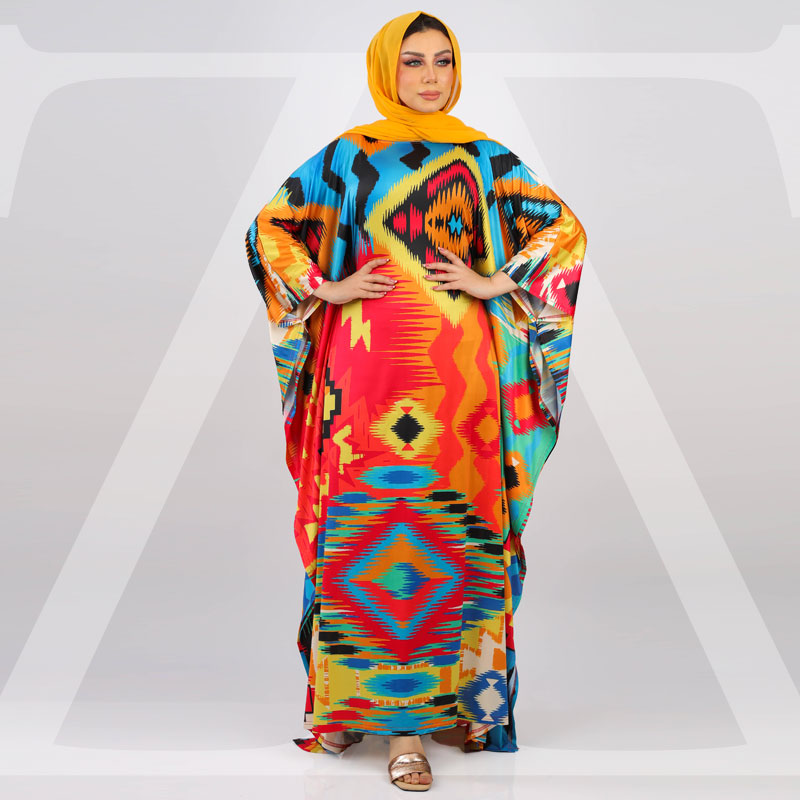 چلابية دبي جيرسيه- مطبوع