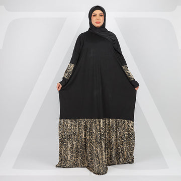 ثوب صلاة چيرسيه سعودي عملي مع غطاء الرأس