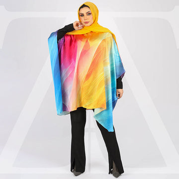 بونشو حرير ستان - مطبوع