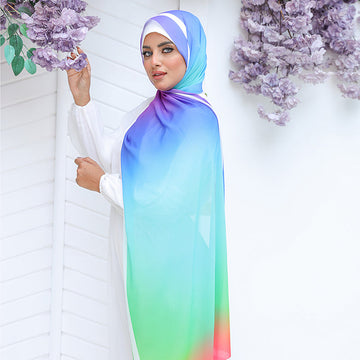 Chiffon Hijab -Printed