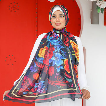 شيلة شيفون - مطبوع