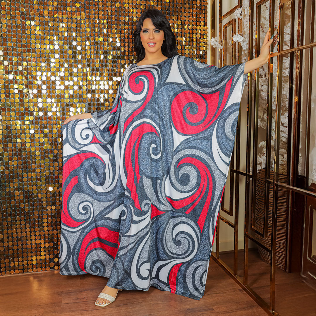 Dubai Jersey Jalabiya- Printed