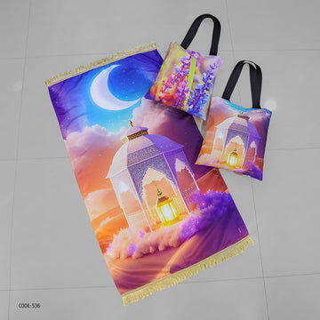 Prayer Rug + Tote Bag (Printed)