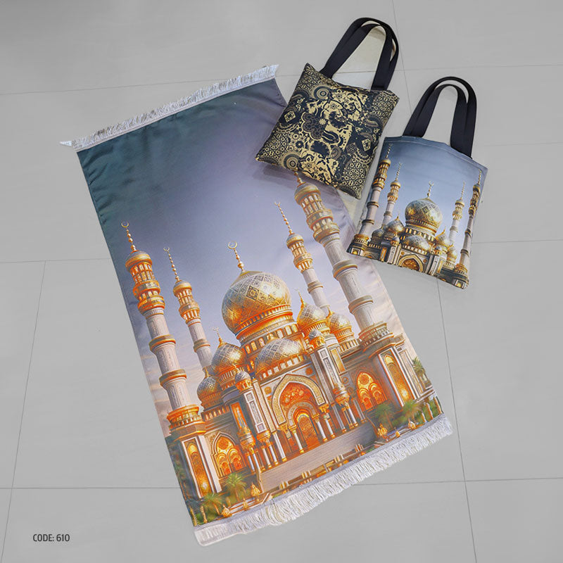 Prayer Rug + Tote Bag (Printed)