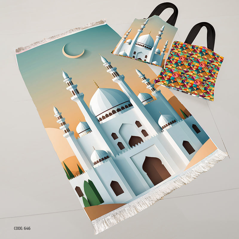Prayer Rug + Tote Bag (Printed)
