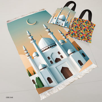 Prayer Rug + Tote Bag (Printed)