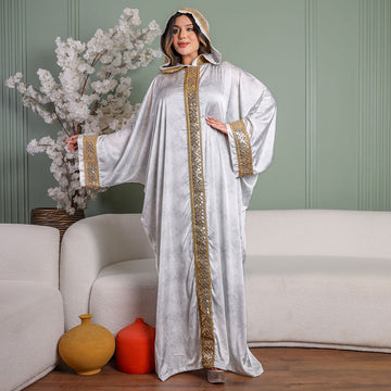 إسدال مغربي كابيشو حرير