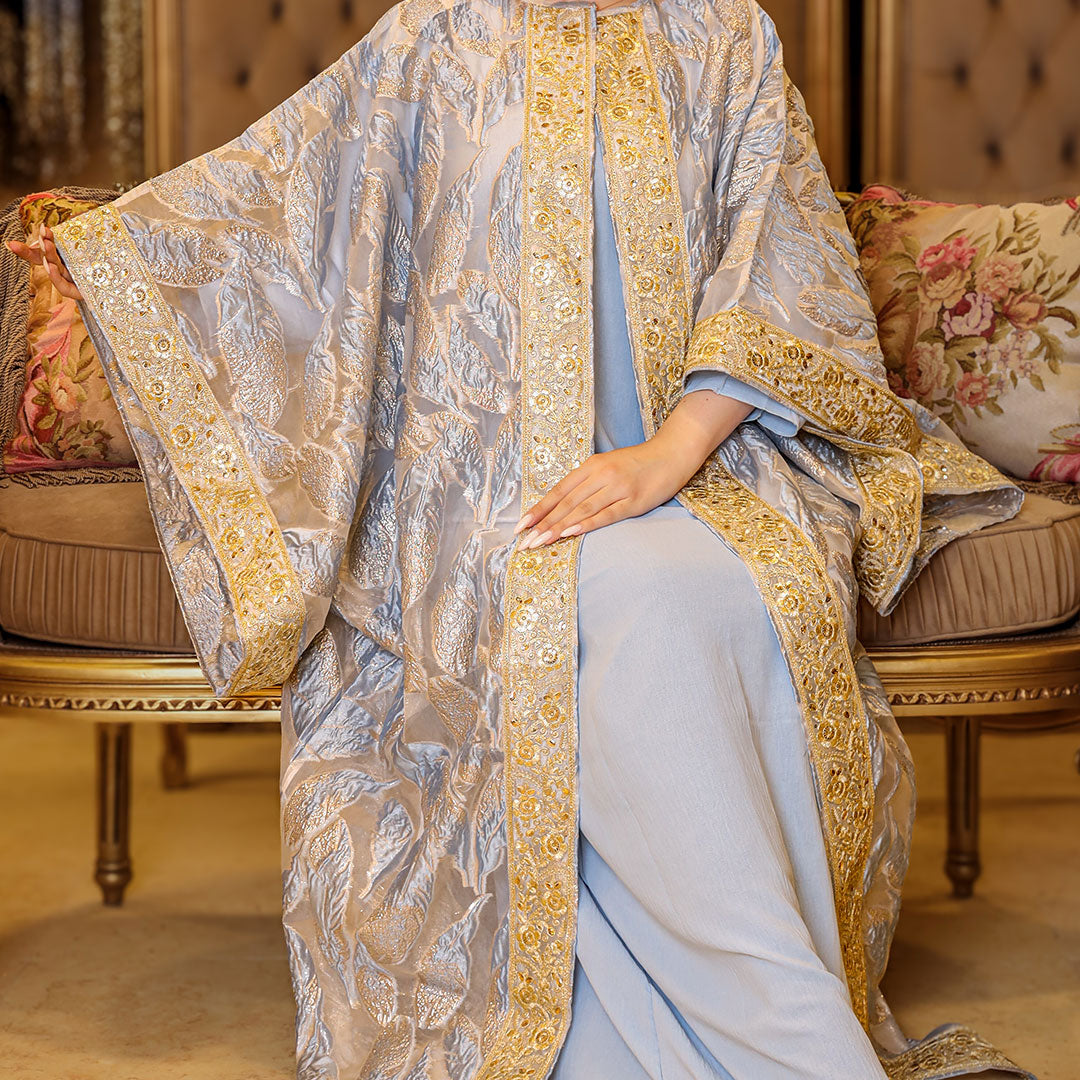 قفطان بحريني بروكار
