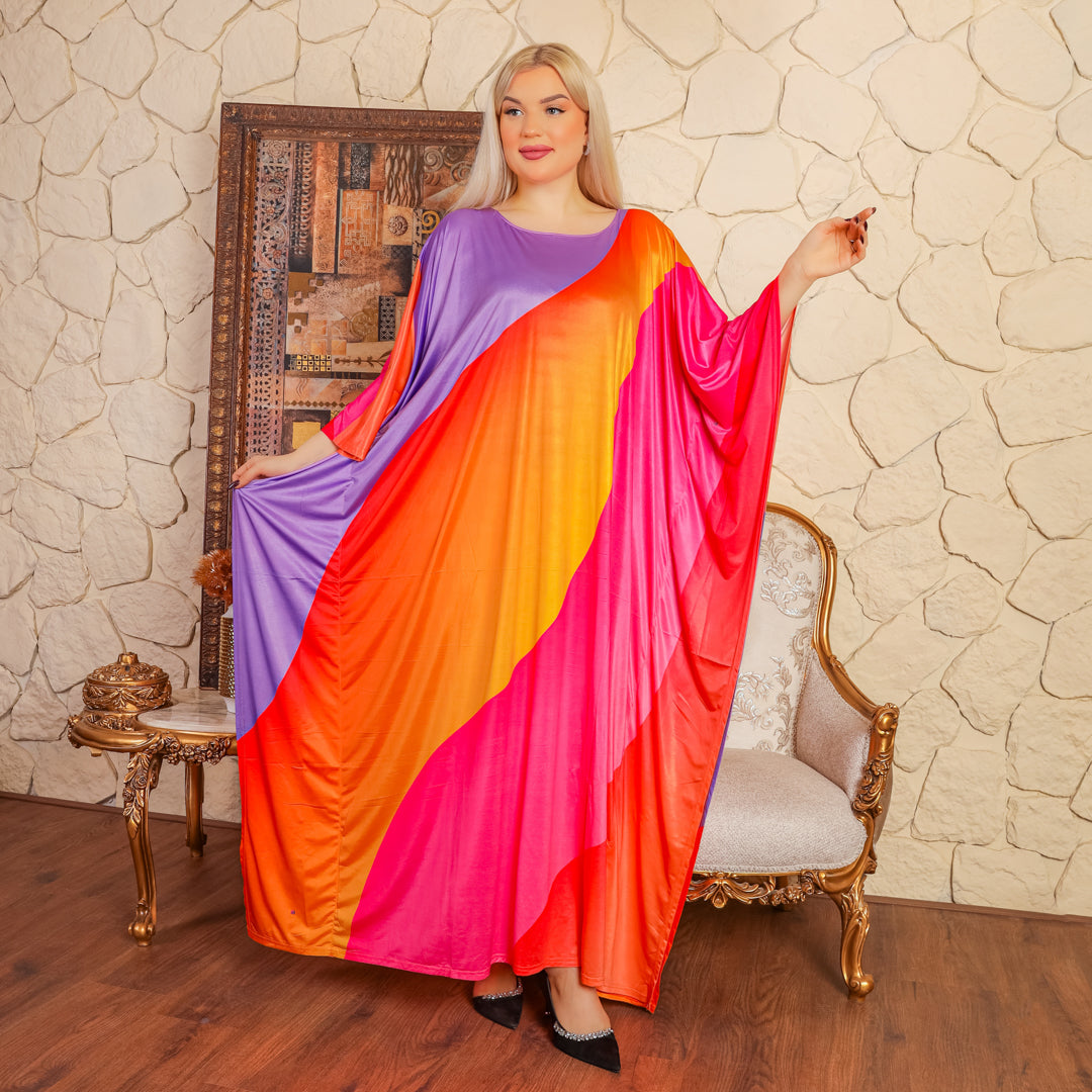 Dubai Jersey Jalabiya- Printed
