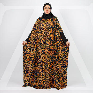 Practical  Kuwaiti Jersey prayer dress  with headscarf