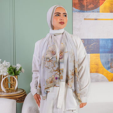 شيلة شيفون - مطبوع