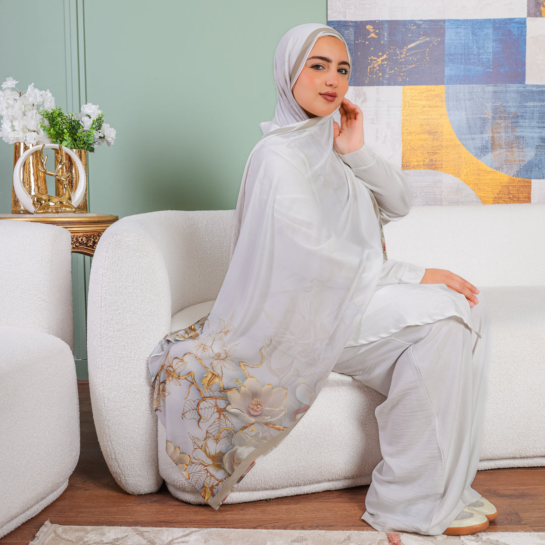 شيلة شيفون - مطبوع