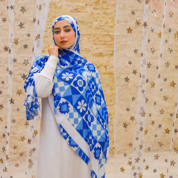 شيلة شيفون - مطبوع