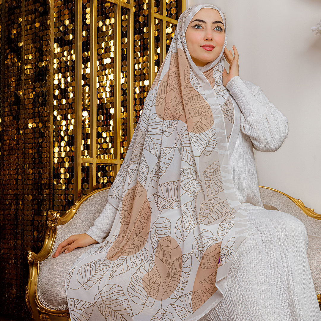 شيلة شيفون - مطبوع